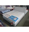 Łóżko PAOLO BED DESIGN 160x200 tapicerowane - OUTLET