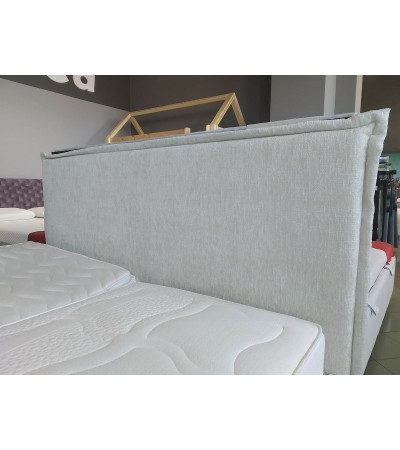 Łóżko PAOLO BED DESIGN 160x200 tapicerowane - OUTLET