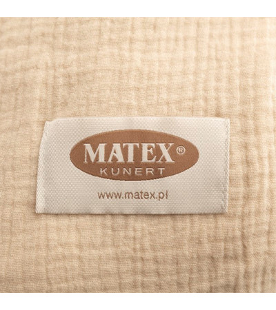 Pościel MUŚLIN 15 MATEX bawełniana beżowa