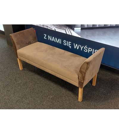 Ławka F NEW DESIGN tapicerowana - OUTLET