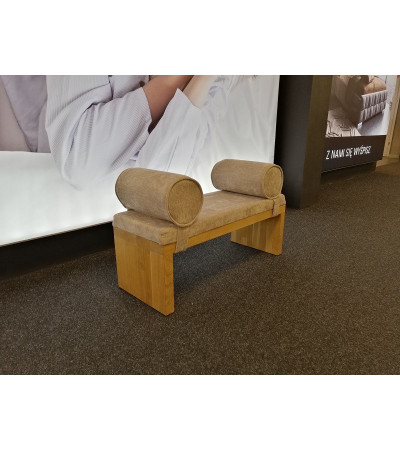 Ławka z poduszkami TOSO ABSYNTH tapicerowana - OUTLET