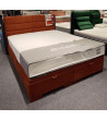 Łóżko QUADDRO DOUBLE NEW DESIGN 160x200 tapicerowane - OUTLET