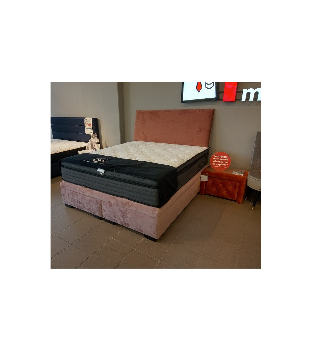Rama kontynentalna z panelem BED DESIGN 160x200 tapicerowana - OUTLET Rama kontynentalna z panelem BED DESIGN 160x200 tapicerowana - OUTLET